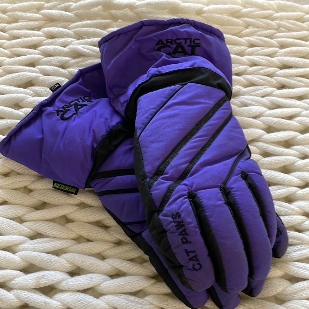 Vintage Arctic Cat Gloves